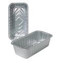 Durable Packaging Aluminum Loaf Pans, 2 lb, PK500 510035
